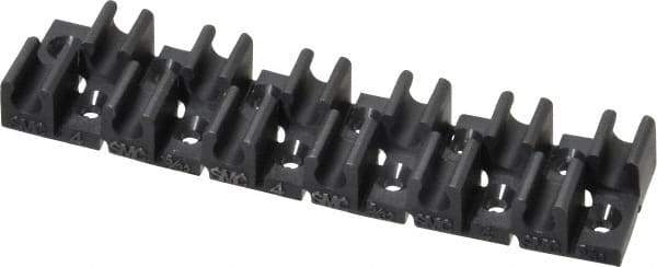 SMC PNEUMATICS - Multitube Holder - Black, 12 Slots - Best Tool & Supply