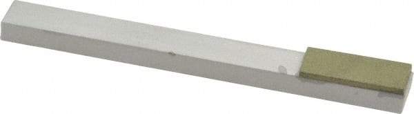 Made in USA - Fine, 1" Length of Cut, Single End Diamond Hone - 100 Grit, 3/8" Wide x 3/8" High x 4" OAL - Best Tool & Supply