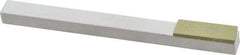 Made in USA - Super Fine, 1" Length of Cut, Single End Diamond Hone - 400 Grit, 3/8" Wide x 3/8" High x 4" OAL - Best Tool & Supply