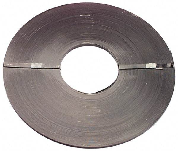 Value Collection - 690" Long x 3/4" Wide, Ribbon Coil Steel Strapping - 1,500 Lb Capacity, 0.023" Thick - Best Tool & Supply