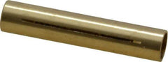 Made in USA - 1/8" Diam Select Replacement Through Hole Barrel - 0.6" Barrel Length, Eccentric Slot - Best Tool & Supply