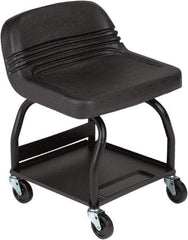 Whiteside - 480 Lb Capacity, 4 Wheel Creeper Seat - Steel, 24" High x 18" Wide - Best Tool & Supply