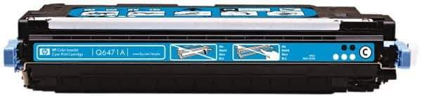 Hewlett-Packard - Cyan Toner Cartridge - Use with Multifunction Laser Printer HP Color LaserJet 3600 . - Best Tool & Supply