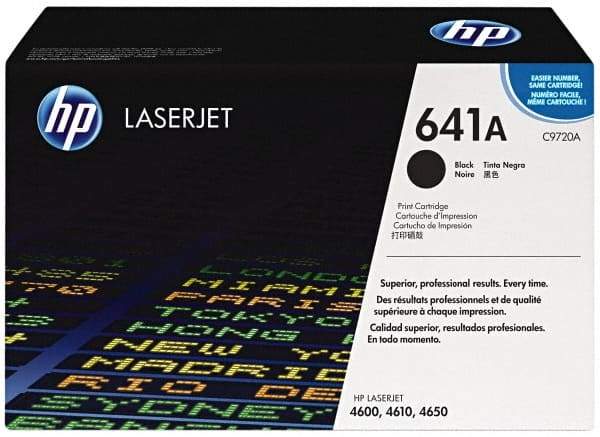 Hewlett-Packard - Black Toner Cartridge - Use with HP Color LaserJet 4600, 4650 - Best Tool & Supply