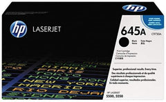 Hewlett-Packard - Black Toner Cartridge - Use with HP Color Laser Jet 5500, 5550 - Best Tool & Supply