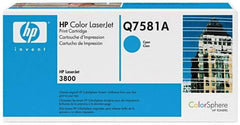 Hewlett-Packard - Cyan Toner Cartridge - Use with HP Color LaserJet 3800, CP3505 - Best Tool & Supply