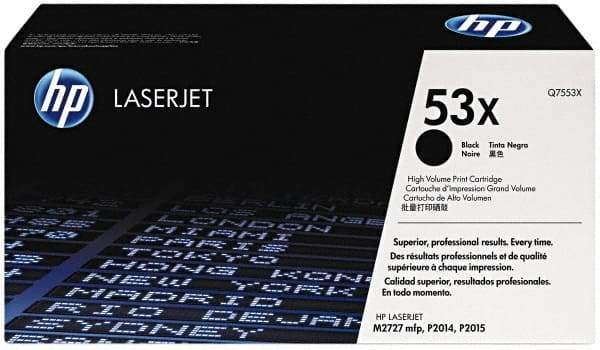 Hewlett-Packard - Black Toner Cartridge - Use with HP LaserJet P2015, P2015d, P2015dn, P2015x, M2727nf MFP - Best Tool & Supply