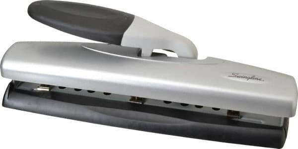 Swingline - Paper Punches Type: 20 Sheet 2 & 3 Hole Punch Color: Black & Silver - Best Tool & Supply