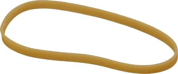 Alliance - 3 Inch Circumference, 1/8 Inch Wide, Pale Crepe Gold Rubber Band Strapping - 1,100 Pieces - Best Tool & Supply