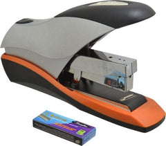 Swingline - 70 Sheet Desktop Stapler - Silver, Orange and Black - Best Tool & Supply