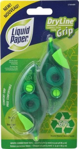 Paper Mate - 0.17" x 335" Recycled Grip Correction Tape - Best Tool & Supply