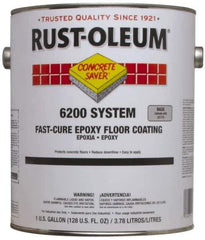 Rust-Oleum - 1 Gal Can Semi Gloss Dunes Tan Floor Coating - <250 g/L VOC Content - Best Tool & Supply