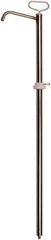 Value Collection - 3/4" Outlet, Stainless Steel Hand Operated Drum Pump - 16 oz per Stroke, 46" OAL, For Solvents, Acids & Other Corrosive Chemicals - Best Tool & Supply