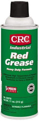 CRC - 16 oz Aerosol Aluminum High Temperature Grease - Red, High Temperature, 500°F Max Temp, NLGIG 2, - Best Tool & Supply