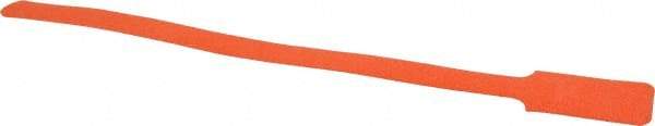 SpeedTech - 15" Long Orange Nylon & Polyethylene Hook & Loop Strap - 50 Lb Tensile Strength - Best Tool & Supply