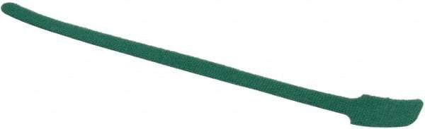 SpeedTech - 11" Long Green Nylon & Polyethylene Hook & Loop Strap - 40 Lb Tensile Strength - Best Tool & Supply