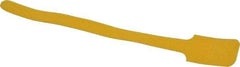 SpeedTech - 8" Long Yellow Nylon & Polyethylene Hook & Loop Strap - 40 Lb Tensile Strength - Best Tool & Supply