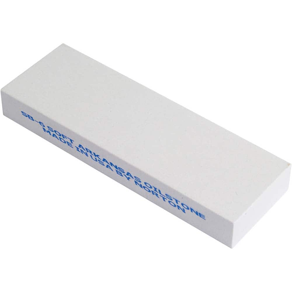 Norton - Sharpening Stones Stone Material: Arkansas Stone Overall Width/Diameter (Inch): 1 - Best Tool & Supply