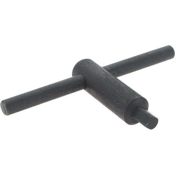 Interstate - 4" Chuck Diam Compatibility, Lathe Chuck Key - 3-1/8" Body Length, 1/4" Actual Key Square Size - Best Tool & Supply