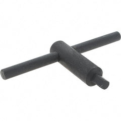 Interstate - 4" Chuck Diam Compatibility, Lathe Chuck Key - 3-1/8" Body Length, 1/4" Actual Key Square Size - Best Tool & Supply