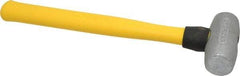 American Hammer - 2 Lb Head Nonsparking Mallet - 14-1/2" OAL, 13" Long Fiberglass Handle - Best Tool & Supply