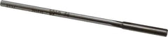 Made in USA - #6 Carbide-Tipped 4 Flute Chucking Reamer - Straight Flute, 11/64" Straight Shank, 1-1/8" Flute Length, 4-1/2" OAL - Best Tool & Supply