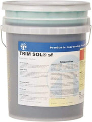 Master Fluid Solutions - Trim SOL sf, 5 Gal Pail Cutting & Grinding Fluid - Water Soluble, For Cutting, Grinding - Best Tool & Supply