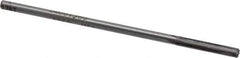 Made in USA - 5/32" Carbide-Tipped 4 Flute Chucking Reamer - Straight Flute, 0.151" Straight Shank, 1" Flute Length, 4" OAL - Best Tool & Supply