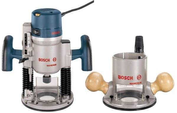 Bosch - Router Kits Router Type: Fixed/Plunge Combination Speed (RPM): 8000-25000 - Best Tool & Supply