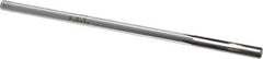 Made in USA - 1/4" Carbide-Tipped 4 Flute Chucking Reamer - Straight Flute, 15/64" Straight Shank, 1-1/2" Flute Length, 6" OAL - Best Tool & Supply