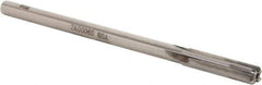 Made in USA - 0.315" Carbide-Tipped 4 Flute Chucking Reamer - Straight Flute, 9/32" Straight Shank, 1-1/2" Flute Length, 6" OAL - Best Tool & Supply