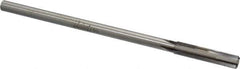 Made in USA - 0.319" Carbide-Tipped 4 Flute Chucking Reamer - Straight Flute, 9/32" Straight Shank, 1-1/2" Flute Length, 6" OAL - Best Tool & Supply