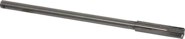 Made in USA - 0.401" Carbide-Tipped 4 Flute Chucking Reamer - Straight Flute, 5/16" Straight Shank, 1-3/4" Flute Length, 7" OAL - Best Tool & Supply