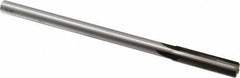 Made in USA - 0.423" Carbide-Tipped 4 Flute Chucking Reamer - Straight Flute, 3/8" Straight Shank, 1-3/4" Flute Length, 7" OAL - Best Tool & Supply