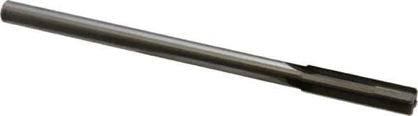 Made in USA - 0.439" Carbide-Tipped 4 Flute Chucking Reamer - Straight Flute, 3/8" Straight Shank, 1-3/4" Flute Length, 7" OAL - Best Tool & Supply