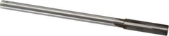 Made in USA - 0.456" Carbide-Tipped 4 Flute Chucking Reamer - Straight Flute, 3/8" Straight Shank, 1-3/4" Flute Length, 7" OAL - Best Tool & Supply