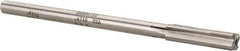 Made in USA - 0.471" Carbide-Tipped 4 Flute Chucking Reamer - Straight Flute, 3/8" Straight Shank, 1-3/4" Flute Length, 7" OAL - Best Tool & Supply