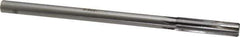 Made in USA - 0.473" Carbide-Tipped 6 Flute Chucking Reamer - Straight Flute, 7/16" Straight Shank, 2" Flute Length, 8" OAL - Best Tool & Supply