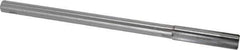 Made in USA - 0.49" Carbide-Tipped 6 Flute Chucking Reamer - Straight Flute, 7/16" Straight Shank, 2" Flute Length, 8" OAL - Best Tool & Supply