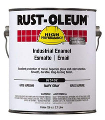 Rust-Oleum - 1 Gal International Orange Gloss Finish Industrial Enamel Paint - 250 to 550 Sq Ft per Gal, Interior/Exterior, <450 gL VOC Compliance - Best Tool & Supply