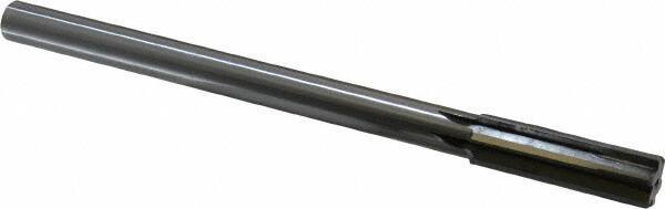 Made in USA - 0.686" Carbide-Tipped 6 Flute Chucking Reamer - Straight Flute, 9/16" Straight Shank, 2-1/4" Flute Length, 9" OAL - Best Tool & Supply