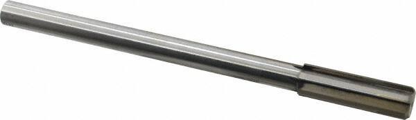 Made in USA - 0.71" Carbide-Tipped 6 Flute Chucking Reamer - Straight Flute, 9/16" Straight Shank, 2-1/4" Flute Length, 9" OAL - Best Tool & Supply