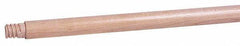 Weiler - 60 x 1-1/8" Wood Handle for Floor Brushes & Garage Brushes - Threaded Connection, Tan - Best Tool & Supply