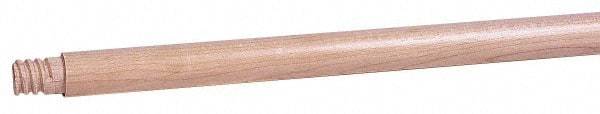 Weiler - 72 x 15/16" Wood Handle for Floor Brushes & Garage Brushes - Threaded Connection, Tan - Best Tool & Supply