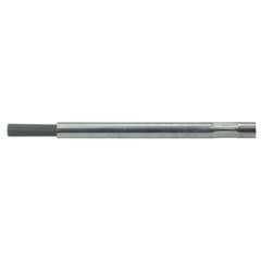 End Brushes: 1/4″ Dia, Steel, Crimped Wire 3/4″ Trim Length, 6 mm Shank Dia, 8,000 Max RPM