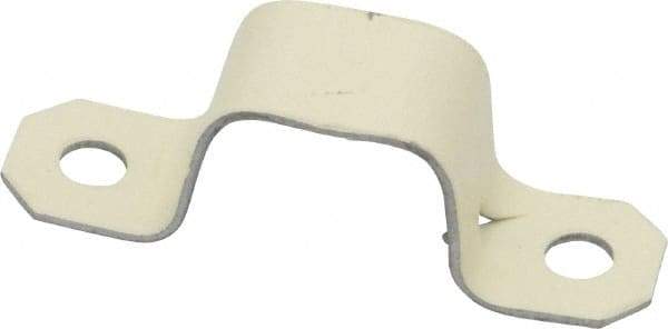 Wiremold - 1-7/8 Inch Long x 1/2 Inch Wide x 7/8 Inch High, Raceway Strap - Ivory, For Use with Wiremold 500 Series Raceways - Best Tool & Supply