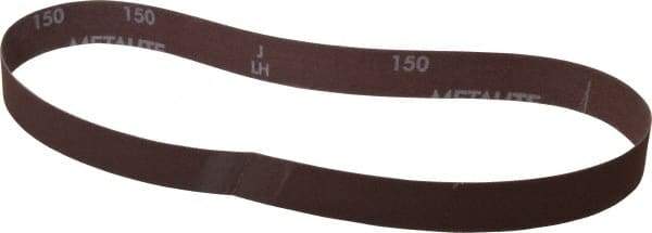 Norton - 1" Wide x 30" OAL, 150 Grit, Aluminum Oxide Abrasive Belt - Aluminum Oxide, Very Fine, Coated, Series R228 - Best Tool & Supply