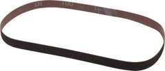 Norton - 1/2" Wide x 24" OAL, 100 Grit, Aluminum Oxide Abrasive Belt - Aluminum Oxide, Fine, Coated, Series R228 - Best Tool & Supply