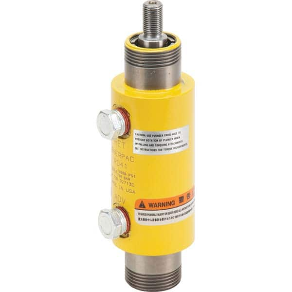 Enerpac - Compact Hydraulic Cylinders Type: Double Acting Mounting Style: Base Mounting Holes - Best Tool & Supply