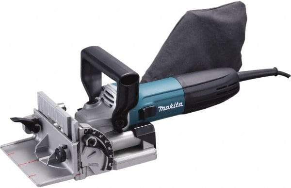 Makita - Power Planers & Joiners Type: Plate Joiner Kit Depth of Cut (Inch): 3/4 - Best Tool & Supply